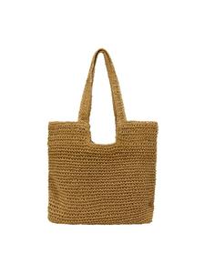 Женская сумка-тоут коричневого цвета IZIA