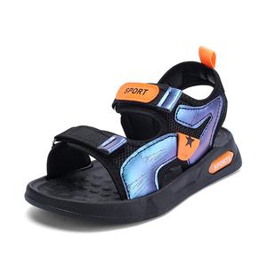 Детские сандалии, устойчивые к истиранию и скольжению Bull charm, оранжевый