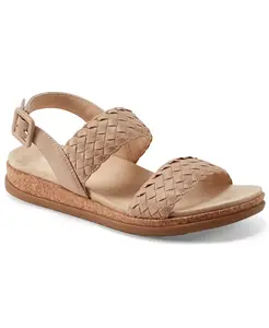 Женские сандалии Yarelia с открытым носком на ремешке Rockport, коричневый/бежевый