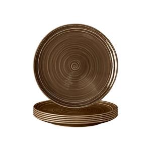 Хлебная тарелка Хлебная тарелка Terra ø 17,7 см, набор 6 шт. Seltmann Weiden, Erdbraun