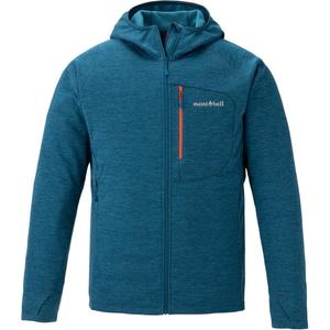 Куртка Clima Grid мужская MONTBELL, синий/зеленый