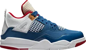 Кроссовки Air Jordan 4 Retro PS Messy Room, синий