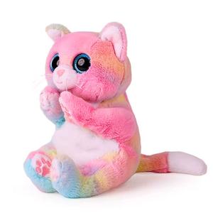 Плюшевая кукла Jenny Rainbow Cat высотой 15 см Ty