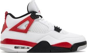 Кроссовки Air Jordan 4 Retro «Красный цемент», белый