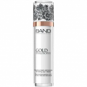 Bandi Gold Philosophy пептидный омолаживающий крем для лица, шеи и зоны декольте, 50 мл