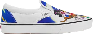 Кеды Vans Sailor Moon x Classic Slip-On ComfyCush Pretty Guardian, синий