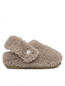 Тапочки Crocs Toddler Classic Cozzzy Slipper 210857, бежевый
