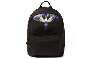 Marcelo Burlon Городской рюкзак из нейлона унисекс черный, Black