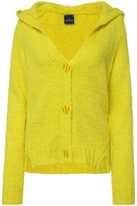 Толстовка LAURASØN Strickjacke, цвет neon yellow