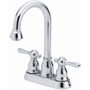 Смеситель для бара Homewerks HomePointe 116771CA с двумя металлическими ручками, brushed nickel