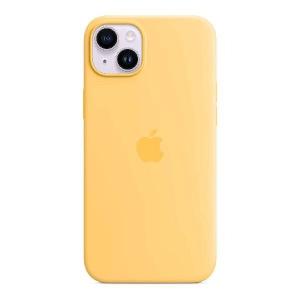Чехол силиконовый Apple iPhone 14 Plus с MagSafe, sunglow