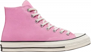 Кроссовки Converse Chuck 70 High Vintage Canvas - Amber Pink, розовый