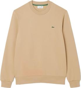 Мужская официальная толстовка Lacoste Essential с круглым вырезом, бежевый