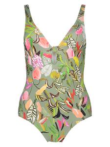 Купальник s.Oliver, зеленый