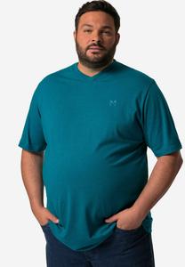 Футболка Men Plus HALBARM V-AUSSCHNITT, Smoke Blue/Blue-Grey