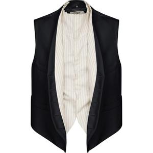 Maison Margiela Шерстяной жилет, Black