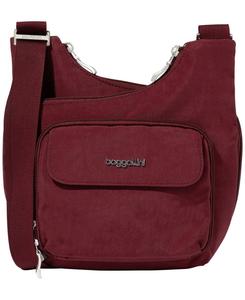 Сумка Baggllini маленького размера с перекрестными лямками Baggallini, Dark Cherry