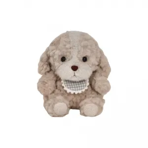 Милые плюшевые куклы щенки в слюнявчиках высота 17см Cute Chip