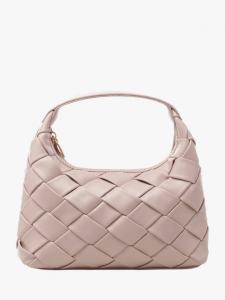 Olevia Woven Clutch Bag Paradox London, Nude