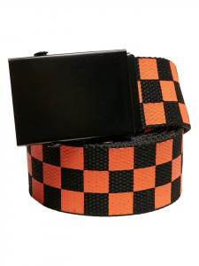 Ремень Urban Classics, цвет black/orange