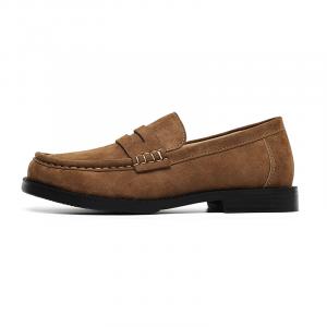 XIAOTOULANG Лоферы мужские коричневые