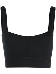 Спортивный бюстгальтер Luxe Addison Girlfriend Collective, черный