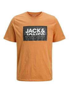 Футболка JACK & JONES JJLOGAN, оранжевый
