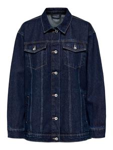 Джинсовая куртка ONLY, темно-синий деним