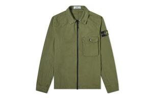 Куртка мужская оливково-зеленая Stone Island, оливково-зеленый