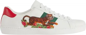 Кроссовки Gucci Ace Tiger Patch, белый