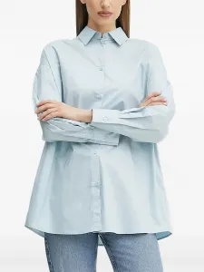 Рубашка с логотипом Armani Exchange, синий