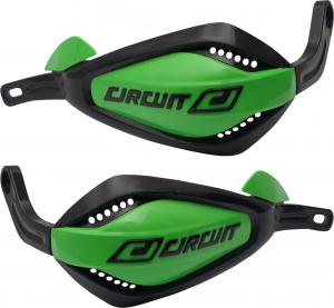 Защита на руль матоцикла Circuit Equipment P4, зеленый