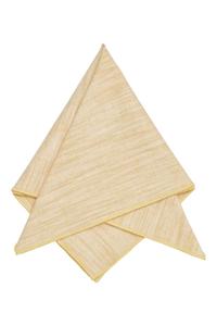 Сервировочные салфетки H&M 4 штуки, 45х45, Бежевый- Желтый