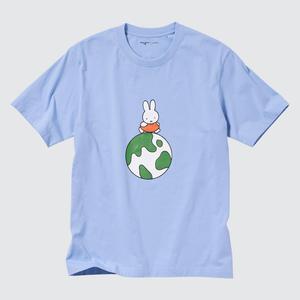 Футболка Uniqlo Peace For All Ut Graphic (Dick Bruna), голубой