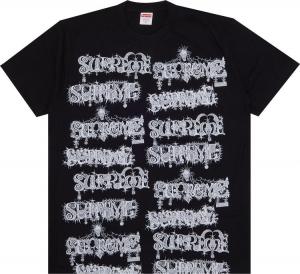 Футболка Supreme Wombat Tee 'Black', черный