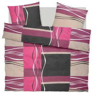 Мое домашнее постельное белье» Келиан в размерах. 135x200 или 155x220 см", разного качества, постельное белье с рисунком My Home, цвет beere/grau