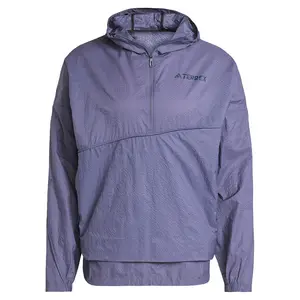 Ветровка Adidas Terrex Xploric Wind Anorak, фиолетовый