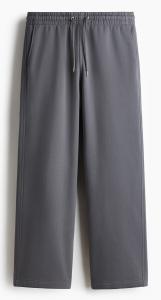Спортивные брюки H&M Loose Fit, серый