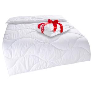 Одеяло из микрофибры My home Caelan, теплое, белый