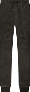Брюки Fear of God Essentials Velour Pant 'Off Black', черный