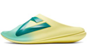 Статистика Сандалии Шлепанцы мужские Бальзам-зеленый/кислотно-зеленый Peak