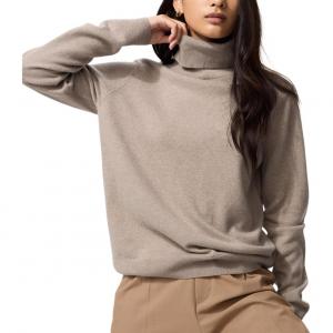 Кашемировый свитер Women's UNIQLO, бежевый