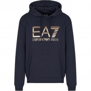 Толстовка EA7 FW25 мужская EMPORIO ARMANI, синий