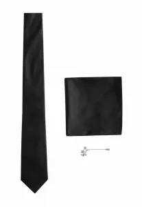 Комплект с карманным платком-булавкой Next, Black