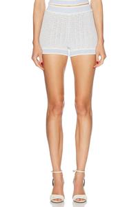 Louie Hot Шорты Ser.O.Ya, Ice Blue & Eggshell