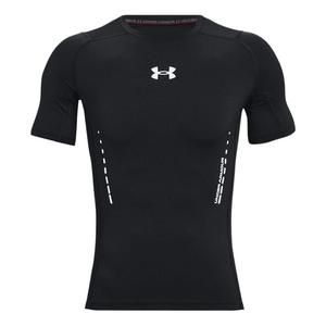 Футболка heatgear vent comp t-shirt 'black' Under Armour, черный