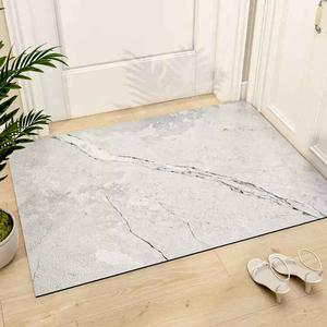 AOVOC Ковер 100х120 см из ПВХ для прихожей/кухни, моющийся, коврик у входной двери, MNJ-PG09