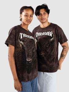 Футболка Thrasher Bison T-Shirt, brown