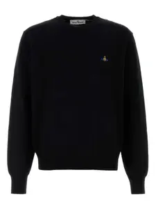 Свитер с декором Orb Vivienne Westwood, черный