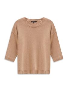 Свитер с круглым вырезом в 50-бежевом цвете Bugatti